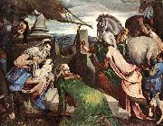 BASSANO, Jacopo The Three Magi ww oil painting on canvas